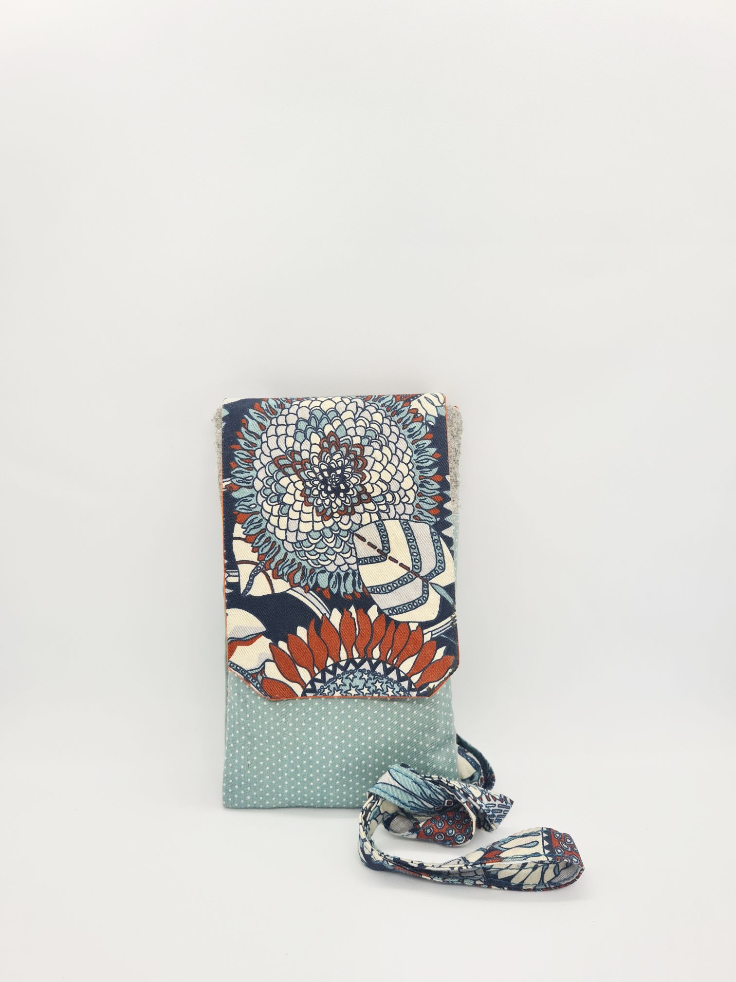 Patchwork Handphone Pouch
